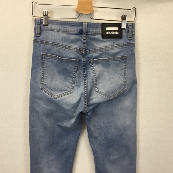 Dr. Denim Erin High-Rise Skinny Jeans in Distorted Blue - Picture 5 of 13